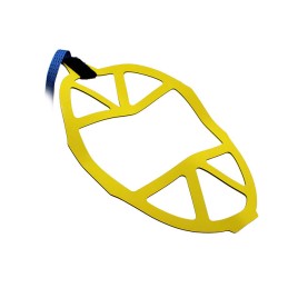 1 pcs : Desco 17272 - Heel Strap (Sole Coverage) Large 1 MOhms Yellow