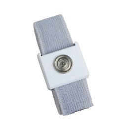 1 pcs : Desco 09213 - Wrist Strap One Size White