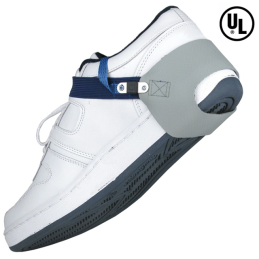 1 pcs : Desco 07515 - Heel Strap One Size 2 MOhms Gray