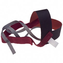 1 pcs : SCS 2051 - Heel Strap One Size 1 MOhms Burgundy