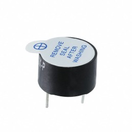 1 pcs : WST-1201UX - Buzzers Indicator, Internally Driven Magnetic 1.5 V 25mA 2.3kHz 75dB @ 1.5V, 10cm Through Hole PC Pins