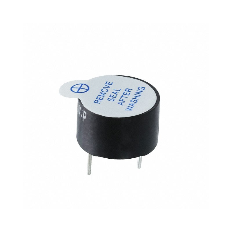 1 pcs : WST-1201UX - Buzzers Indicator, Internally Driven Magnetic 1.5 V 25mA 2.3kHz 75dB @ 1.5V, 10cm Through Hole PC Pins