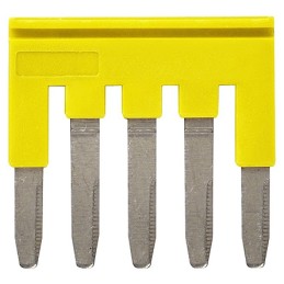 10 pcs - XW5S Short Bar for use with XW5T-S4.0-1.1-1 Feed Through Terminal Block, XW5T-S4.0-1.1-2 Feed Through Terminal Block,