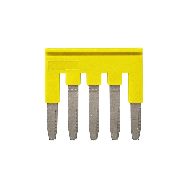 10 pcs - XW5S Short Bar for use with XW5T-S4.0-1.1-1 Feed Through Terminal Block, XW5T-S4.0-1.1-2 Feed Through Terminal Block,