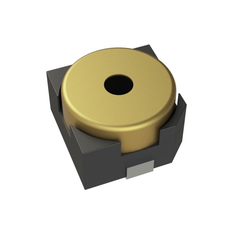 1 pcs : TE034003-1 - Buzzers Transducer, Externally Driven Electromechanical 3 V 120mA 4kHz 64dB @ 3V, 10cm Surface Mount Solder