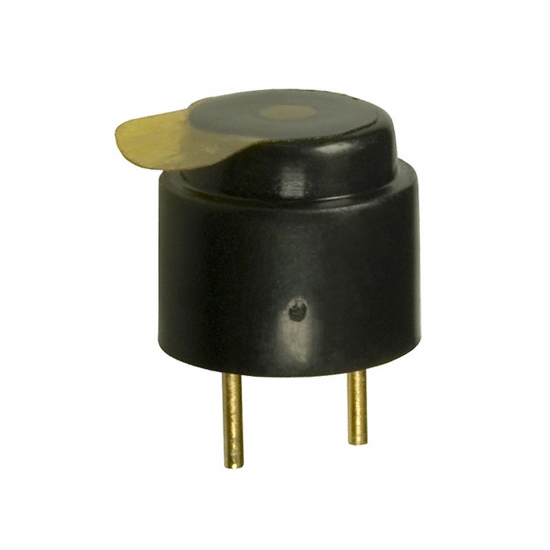 1 pcs : CPE-171 - Buzzers Transducer, Externally Driven Piezo 10 V 4mA 75dB @ 10V, 10cm Through Hole PC Pins