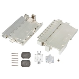 5 pcs - Harting, D20 Shell Housing for use with DIN 41612 Connector