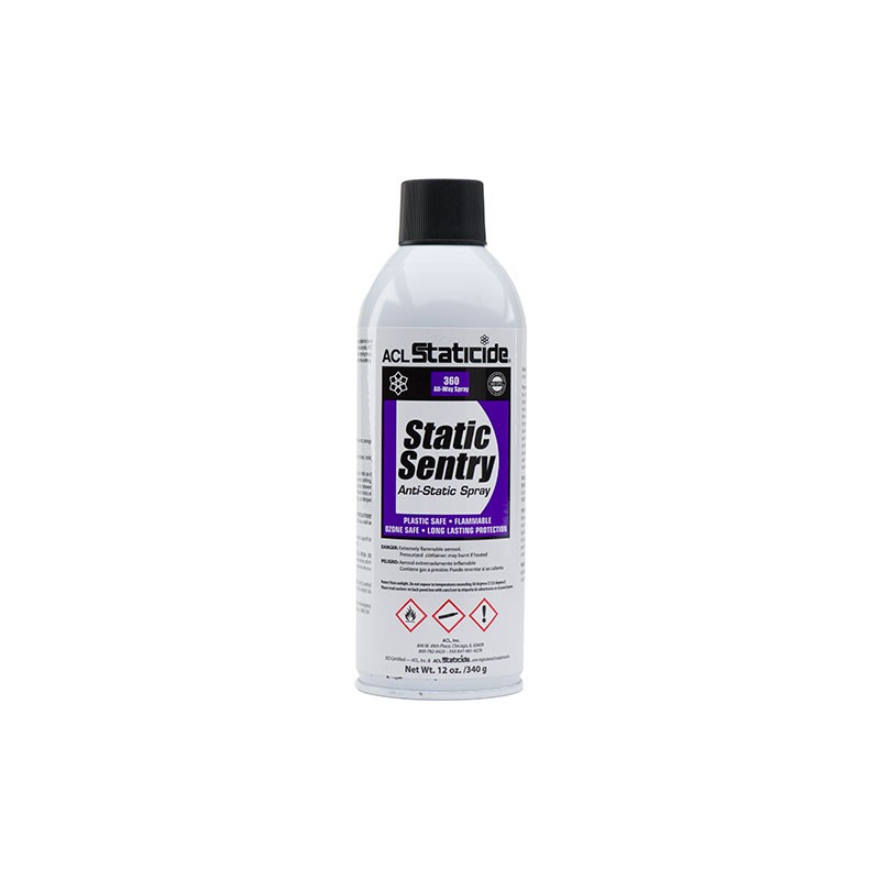 1 pcs : ACL Staticide Inc 2006 - Cleaner, Antistatic Multiple Surfaces 12 Ounces