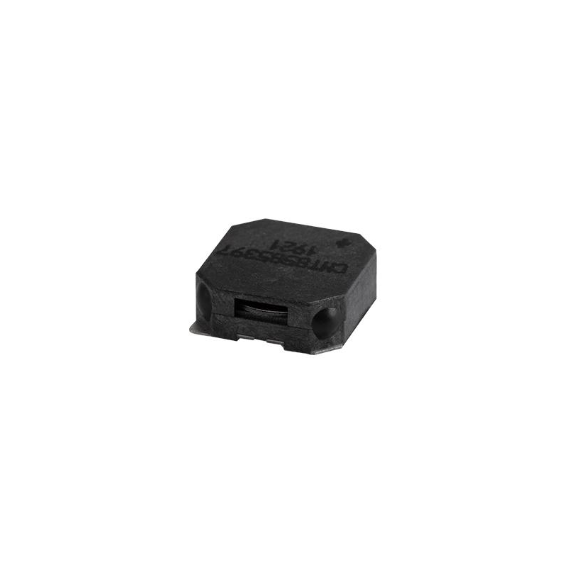 1 pcs : CMT-85853-97-SMT-TR - Buzzers Transducer, Externally Driven Magnetic 3.6 V 80mA 2.73kHz 90dB @ 3.6V, 5cm Surface Mount S