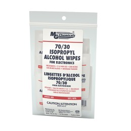 1 pcs : MG Chemicals 8241-WX25 - Wipes, Wet Electronic Equipment 1 (25 ea 6' L x 5' W)