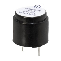 1 pcs : CMI-1614-1285T - Buzzers Indicator, Internally Driven Magnetic 12 V 30mA 2.2kHz 85dB @ 12V, 10cm Through Hole PC Pins