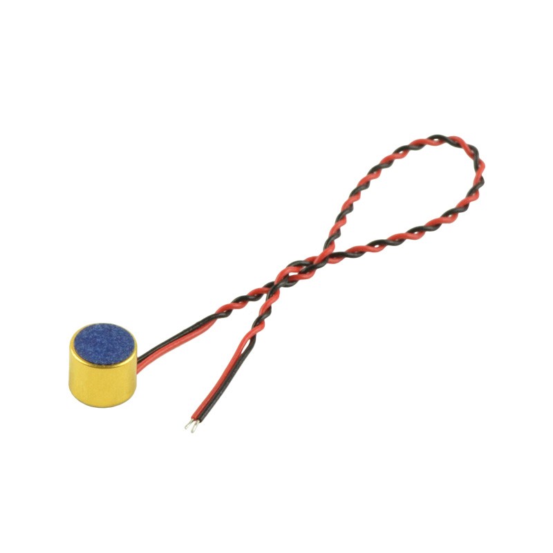 1 pcs : CMC-6050-40L100 - 100 Hz ~ 20 kHz Analog Microphone Electret Condenser 2 V ~ 10 V Omnidirectional (-40dB ±3dB @ 94dB SPL