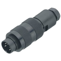 50 pcs - Binder Circular Connector, 19 Contacts, Cable Mount, M16 Connector, Socket, Male, IP67, 723 Series