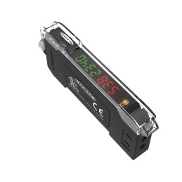 1 pcs - Banner Fibre Amplifier 1100 mm, PNP Output, 960 mW, IP50, 10 - 30 V dc