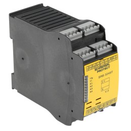 1 pcs - Schmersal Single/Dual-Channel Light Beam/Curtain, Safety Switch/Interlock Safety Relay, 24V ac/dc, 5 Safety Contacts