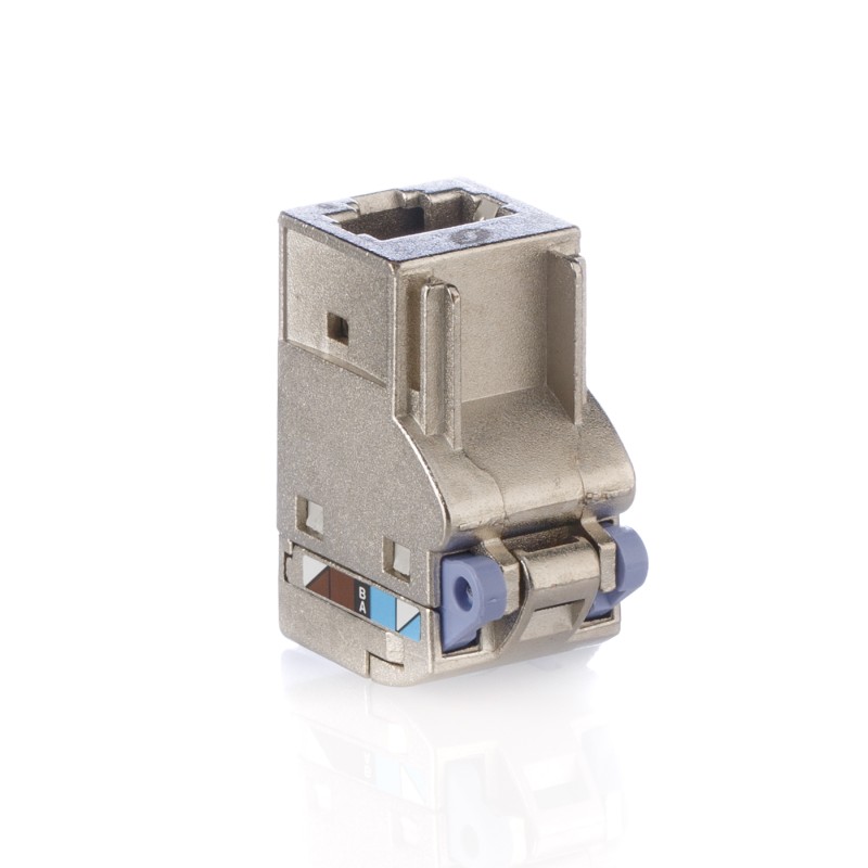1 pcs - Schneider Electric Actassi Series Female RJ45 Connector, Cable Mount, Cat6, F/FTP, F/UTP, S/FTP, SF/UTP, U/FTP Shield