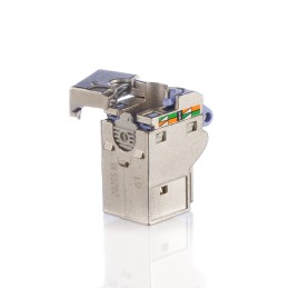 1 pcs - Schneider Electric Actassi Series Female RJ45 Connector, Cable Mount, Cat6, F/FTP, F/UTP, S/FTP, SF/UTP, U/FTP Shield