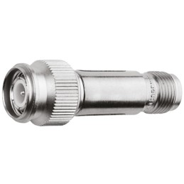 15 pcs - 50 Ω, 75 Ω RF Attenuator TNC Connector TNC Plug to TNC Socket 6dB, Operating Frequency 10GHz