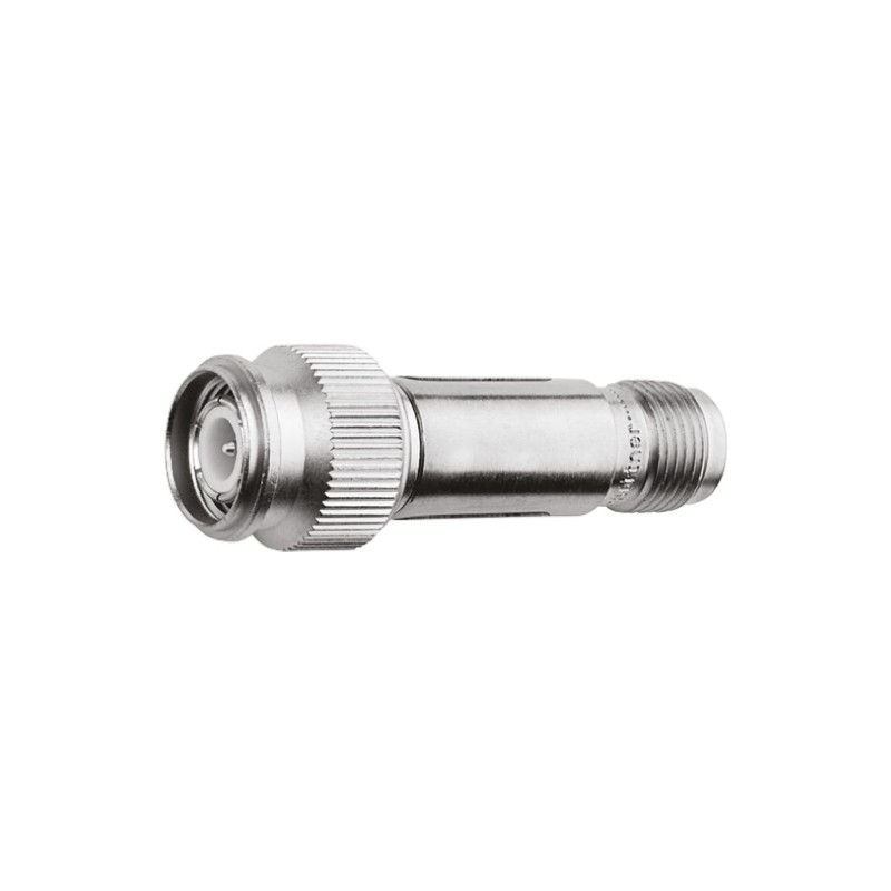 15 pcs - 50 Ω, 75 Ω RF Attenuator TNC Connector TNC Plug to TNC Socket 6dB, Operating Frequency 10GHz