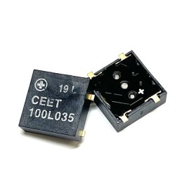 1 pcs : CT10E-04S283-4 - Buzzers Transducer, Externally Driven Magnetic 3.6 V 100mA 2.83kHz 93dB @ 3.6V, 10cm Surface Mount Sold