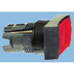 1 pcs - Schneider Electric Harmony XB6 Series Yellow Spring Return Push Button Head, 16mm Cutout, IP65