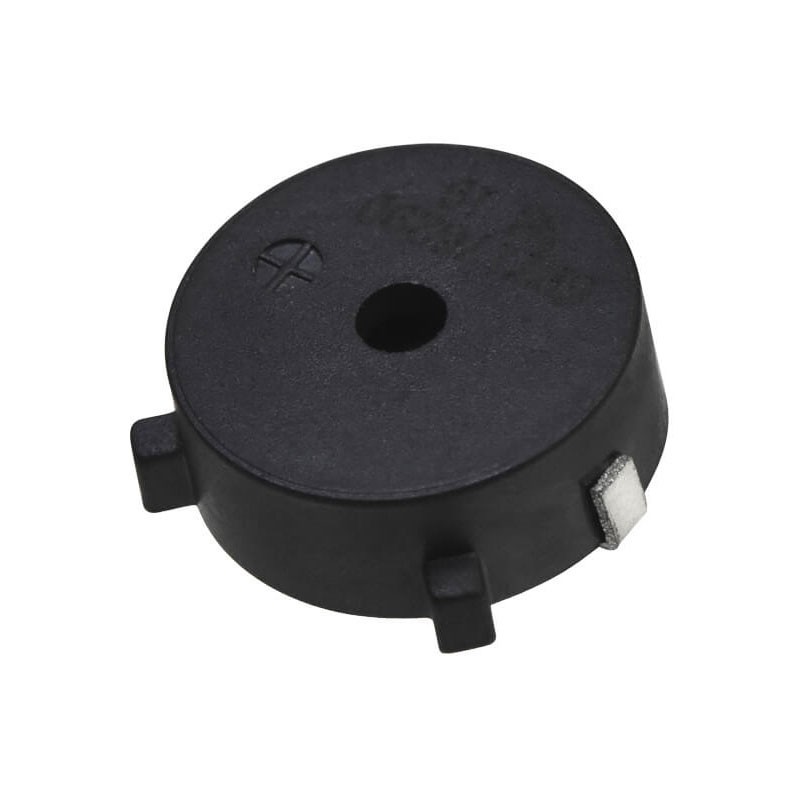 1 pcs : CPT-1762-90-SMT-TR - Buzzers Transducer, Externally Driven Piezo 12 V 12mA 4kHz 90dB @ 12V, 10cm Surface Mount Solder Pa