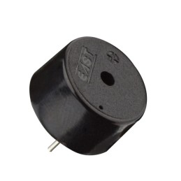1 pcs : EFM-250 - Buzzers Indicator, Internally Driven Piezo 12 V 8mA 4kHz 85dB @ 12V, 10cm Through Hole PC Pins
