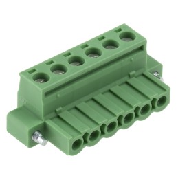 1 pcs - Phoenix Contact 5.08mm Pitch 6 Way Pluggable Terminal Block, Plug, Plug-In, Screw Termination