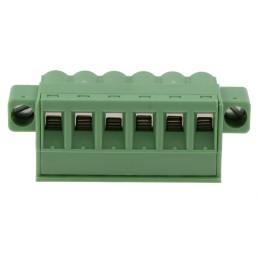1 pcs - Phoenix Contact 5.08mm Pitch 6 Way Pluggable Terminal Block, Plug, Plug-In, Screw Termination