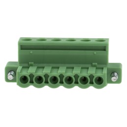 1 pcs - Phoenix Contact 5.08mm Pitch 6 Way Pluggable Terminal Block, Plug, Plug-In, Screw Termination