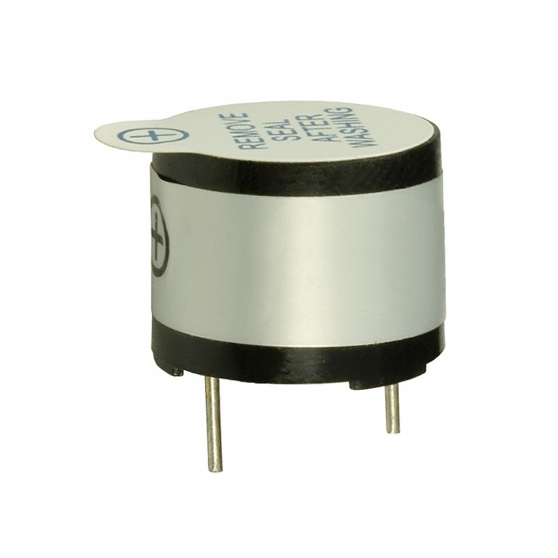 1 pcs : CEM-1212C - Buzzers Indicator, Internally Driven Magnetic 12 V 35mA 2.3kHz 85dB @ 12V, 10cm Through Hole PC Pins