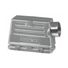 1 pcs - Amphenol Industrial C146 Heavy Duty Power Connector Hood, PG21 Thread