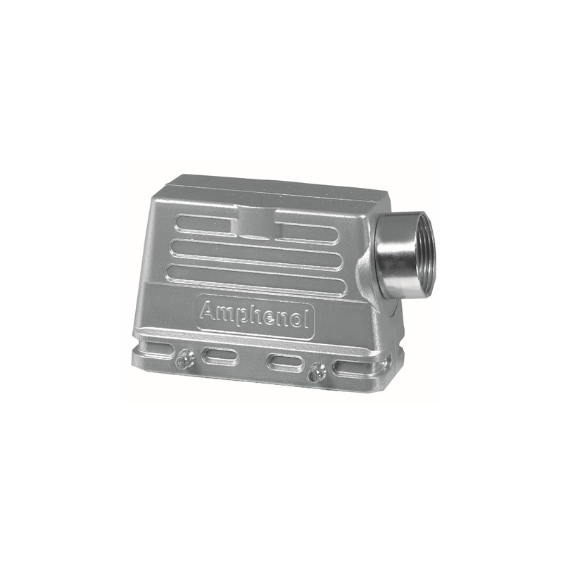 1 pcs - Amphenol Industrial C146 Heavy Duty Power Connector Hood, PG21 Thread