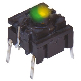 1 pcs - IP67 Cap Tactile Switch, SPST 50 mA @ 24 V dc