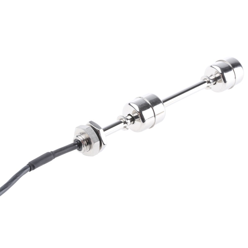 1 pcs - Sensata / Cynergy 3 SSF67 Series Vertical Stainless Steel Float Switch, Float, 1m Cable, NO/NC