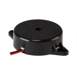 1 pcs : CPT-3010-95-L200 - Buzzers Transducer, Externally Driven Piezo 12 V 20mA 3.3kHz 105dB @ 12V, 10cm Panel Mount, Flange Wi