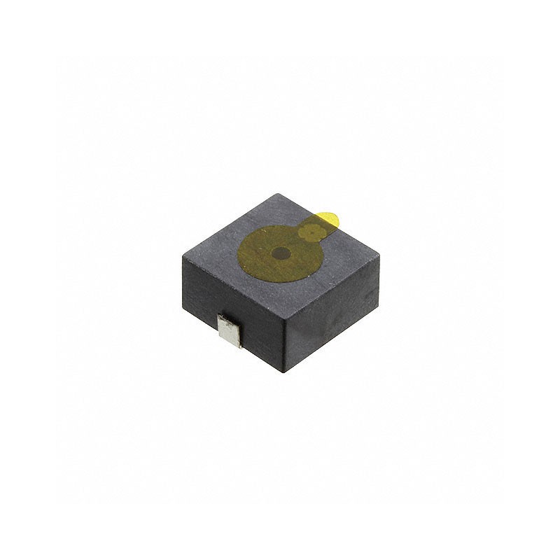 1 pcs : ASI12N35MTRQ - Buzzers Indicator, Internally Driven Piezo 12 V 10mA 3.5kHz 83dB @ 12V, 10cm Surface Mount Solder Pads