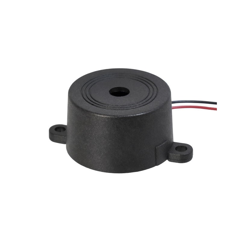1 pcs : CPI-3119-90PM - Buzzers Indicator, Internally Driven Piezo 12 V 15mA 3.1kHz 90dB @ 12V, 30cm Panel Mount, Flange Wire Le