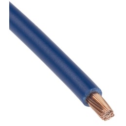 1 Reel of 100 M - Lapp ÖLFLEX® Series Dark Blue 6 mm² Hook Up Wire, 100m, PVC Insulation