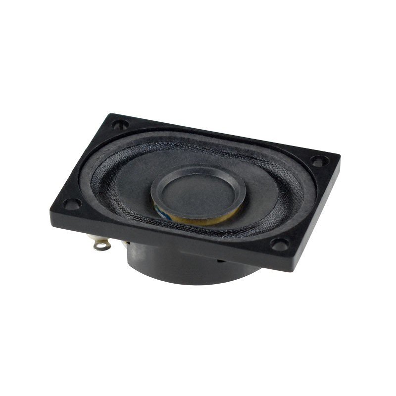 1 pcs : CMS-402811-28SP - 8 Ohms General Purpose Speaker 2 W 200 Hz ~ 20 kHz Top Oval, Rectangular Frame
