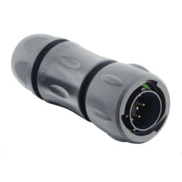 1 pcs - Souriau Circular Connector, 7 Contacts, Cable Mount, Plug