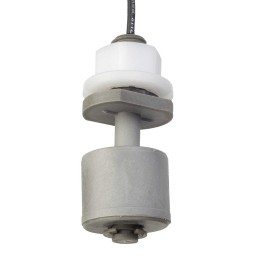 1 pcs - RS PRO Vertical Polyphenylene Sulfide Float Switch, Float, 1m Cable, NO/NC, 240V ac Max, 120V dc Max