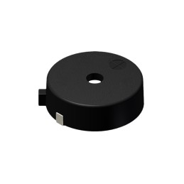 1 pcs : SMT-2240-TW-2-R - Buzzers Transducer, Externally Driven Piezo 12 V 4kHz 90dB @ 12V, 10cm Custom Solder Pads