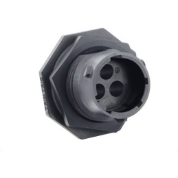 1 pcs - Souriau Circular Connector, 3 Contacts, Cable Mount, Socket