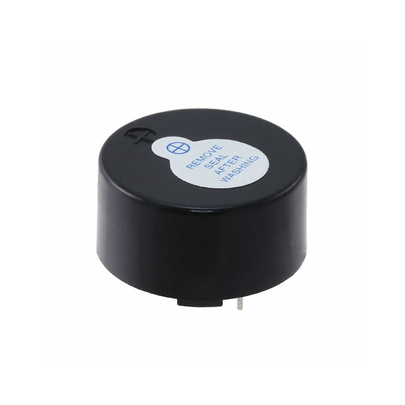 1 pcs : WT-2506 - Buzzers Transducer, Externally Driven Magnetic 6 V 70mA 1.25kHz 85dB @ 6V, 10cm Through Hole PC Pins