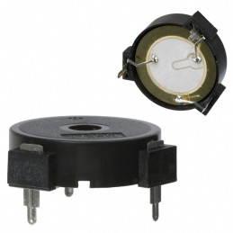 1 pcs : PT-2735FPQ - Buzzers Transducer, Externally Driven Piezo (with Feedback) 12 V 10mA 3.5kHz 88dB @ 12V, 30cm Through Hole 