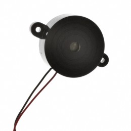 1 pcs : CPE-350 - Buzzers Indicator, Internally Driven Piezo 12 V 7mA 2.8kHz 85dB @ 12V, 30cm Panel Mount, Flange Wire Leads