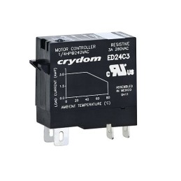 1 pcs - Sensata / Crydom Solid State Relay, 3 A Load, DIN Rail Mount, 280 V rms Load, 32 V dc Control