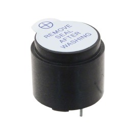 1 pcs : WST-1612S - Buzzers Indicator, Internally Driven Magnetic 12 V 40mA 2.3kHz 85dB @ 12V, 10cm Through Hole PC Pins