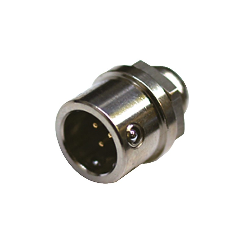 1 pcs - Tajimi Electronics Circular Connector, 2 Contacts, Panel Mount, Miniature Connector, Socket, Male, PRC05 Series